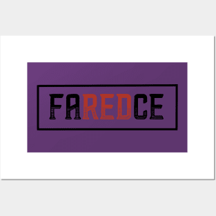 Red in the Face Posters and Art